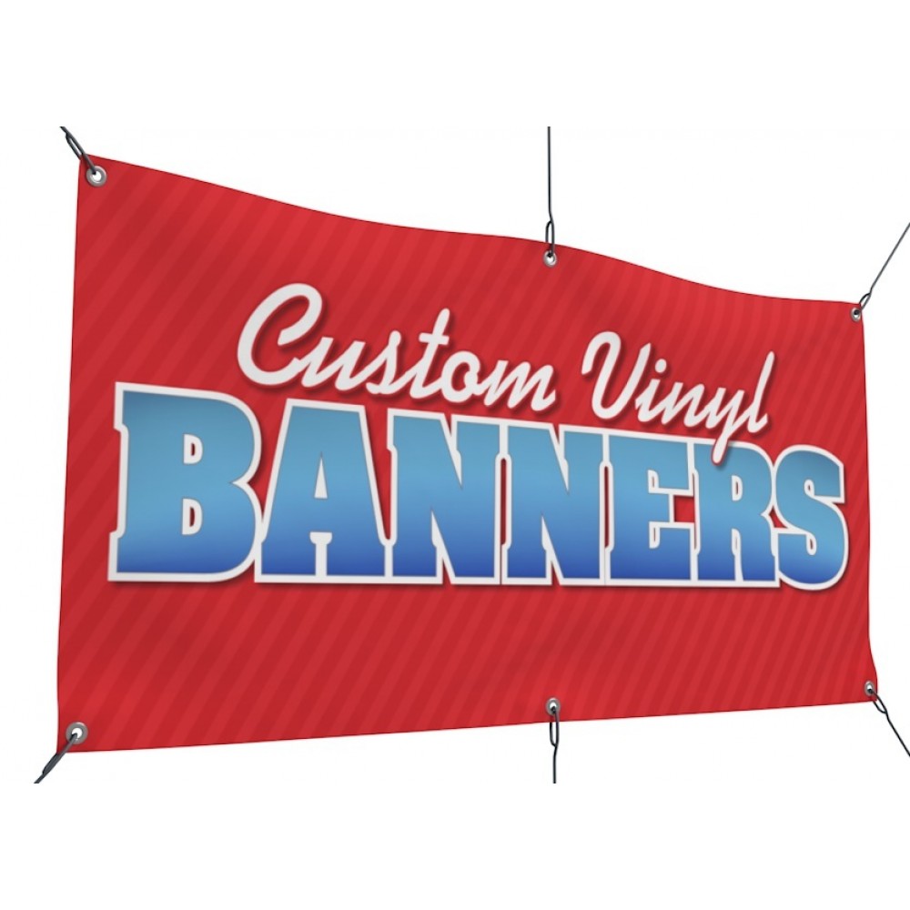 Full Color Outdoor Banner - 3 ft. x 7 ft. with Logo