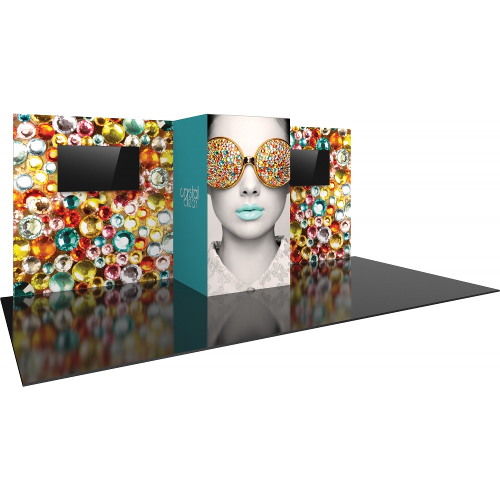 Vector Frame Master 20ft Modular Backwall Kit 27 Custom Printed Vector Frame Master 20ft Modular Backwall Kit 27 Custom Printed