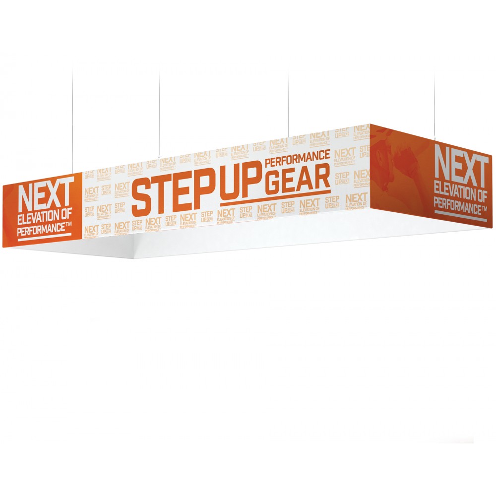 10' x 5' Rectangle Hanging Structure w/ Graphic Custom Imprinted 10' x 5' Rectangle Hanging Structure w/ Graphic Custom Imprinted