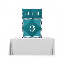Custom 2x3 Micro GeoMetrix Table Top Display, Single Sided Package (12.60" x 12.60")