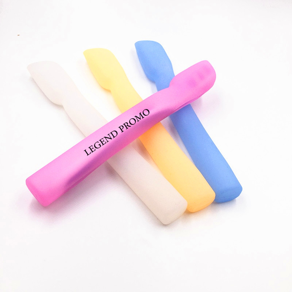 Logo Branded Silicone Travel Toothbrush Cover Logo Branded Silicone Travel Toothbrush Cover
