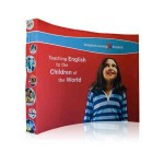 10' Trade Show Booth Pop Up Curve Display w/ End Caps & Graphic (Bag) Logo Branded