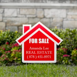 House Yard Signs with Logo
