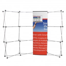 Show 'N Rise Floor Display Back Panel (Mural) with Logo