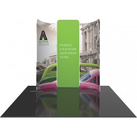 Modulate Series 5 10ft Fabric Backwall Kit 09 with Logo