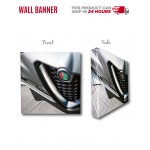 Logo Branded Wall Banner 8 by 8 ft