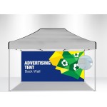 10'x15' Tent Full Wall Panel (With Tent Purchase) with Logo