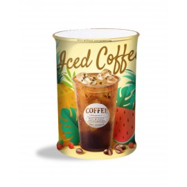 Spring Up Display Counter - Deluxe White with Logo  Spring Up Display Counter - Deluxe White with Logo