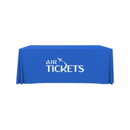 6' Table Throw - 1 Color Graphic with Logo