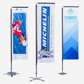 Personalized Custom 7.5' X 2.5' Medium Rectangle Flag Banners