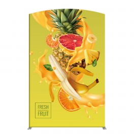 Custom Arch-Top Fabric Banner Stand