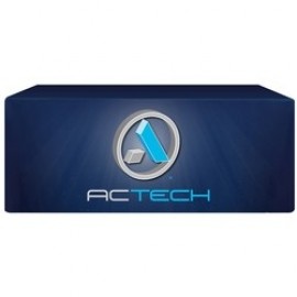 Personalized 6' Fitted Dye Sublimation Front Panel Imprint Table Cover (72"x30"x30")