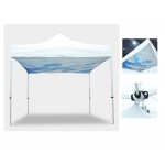 Logo Branded Event Tent Canopy Ceiling - 10' x 10'