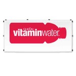 15' Back Wall for Vinyl Canopy Pop Up Tent / Outdoor Event - 1 Color Custom Imprinted