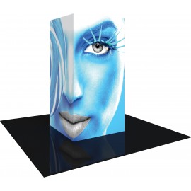 Customized Vector Frame Modular Backlit Tower 02 (4' x 8')  Customized Vector Frame Modular Backlit Tower 02 (4