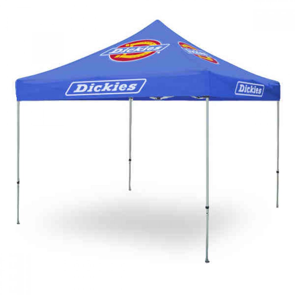 Commercial Grade Vinyl Canopy Outdoor Pop Up Tent - 3 Color (10'x10') Custom Printed Commercial Grade Vinyl Canopy Outdoor Pop Up Tent - 3 Color (10'x10') Custom Printed
