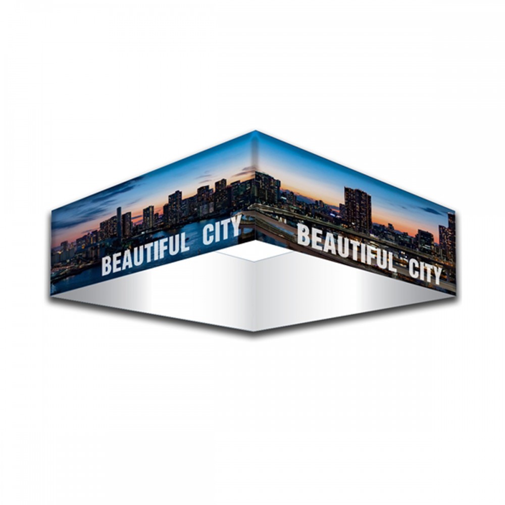 Hanging Banner - 10 ft. Square 36 in. Logo Branded Hanging Banner - 10 ft. Square 36 in. Logo Branded