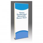 Gemini Double Side Banner Stand Logo Branded