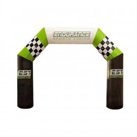 26' x 12.5' Inflatable Angled Arch Hexagon Archway with Logo