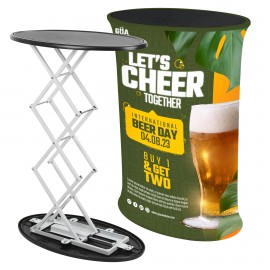Pop-Up Display Podium Kit with Logo