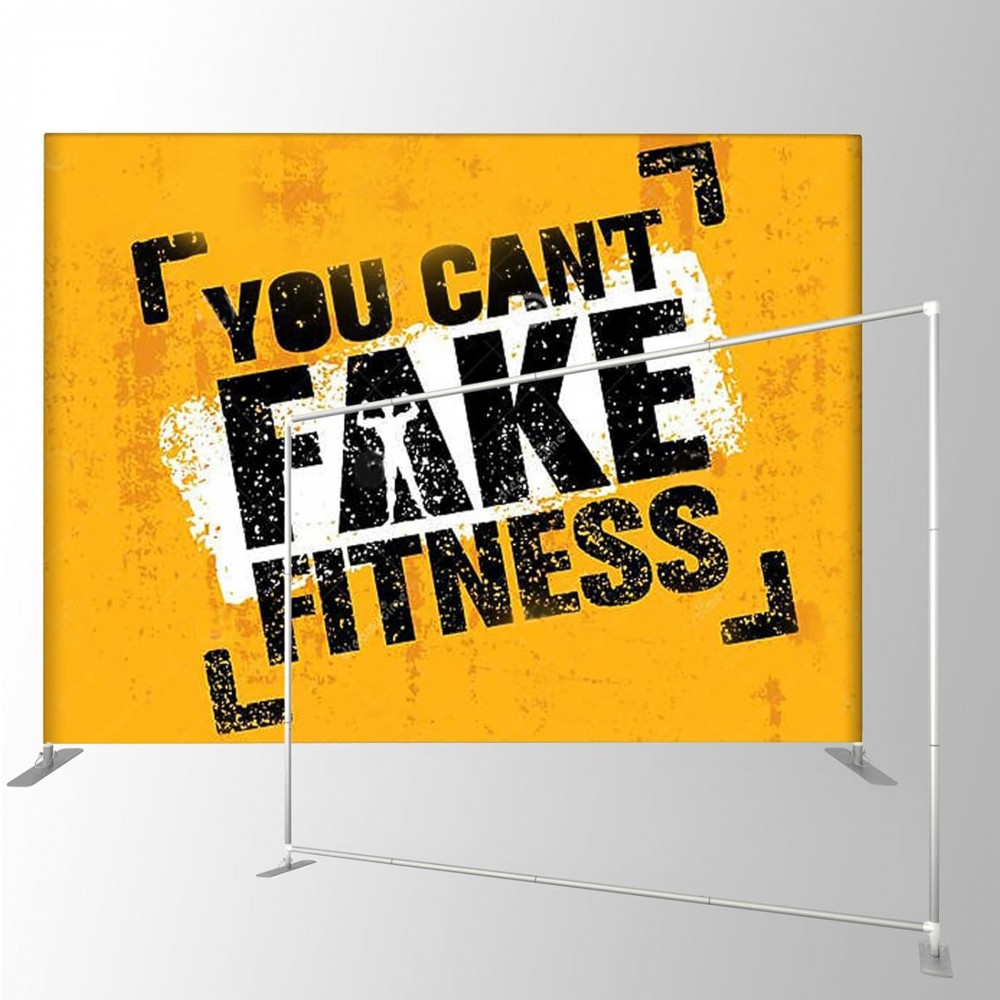 Logo Branded 10' Fabric Tube Display