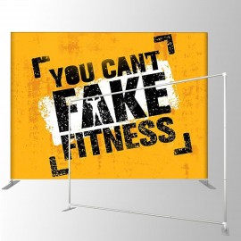 Logo Branded 10' Fabric Tube Display