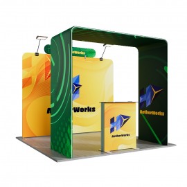 Custom 10' x 10' Tradeshow Booth Kit F
