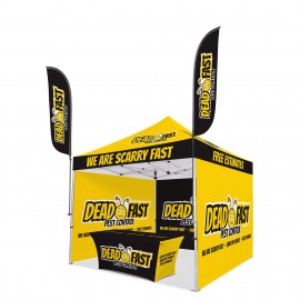 Personalized 10ft x 10ft Custom Canopy Tent - Experience Platinum Package