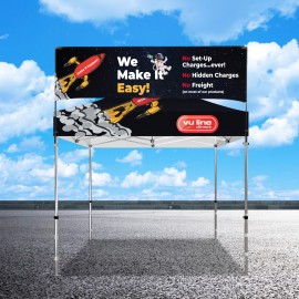Custom 10'x10' TENT BILLBOARD BANNER  Custom 10