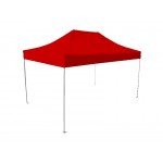 V3 Premium Aluminum Tent Frame w/ Red Top (10'x15') Custom Printed