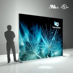 LED Fabric Light Box - LB10 - 10ft X 8ft - Single Sided Custom Printed