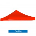 Custom Imprinted Blank Canopy Tent topper only 10x10- REd