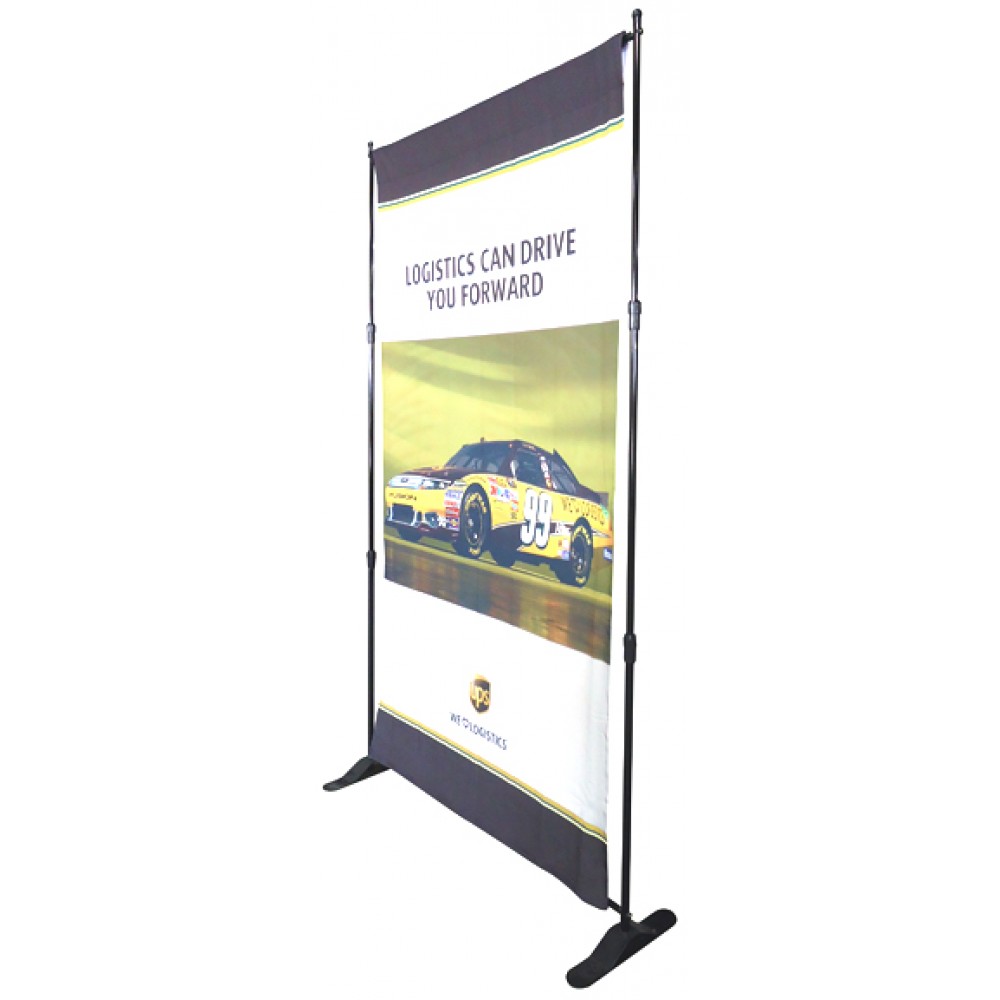 Custom TE-15L Large Format Single Sided Banner Display (4'x8')