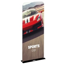Custom 3' Premium Double Sided Fabric Stand Kit  Custom 3