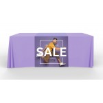 30" x 72" Full Color Table Runner with Logo