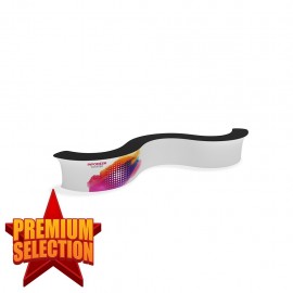 Customized WaveLine InfoDesk Counter - 12CW  Customized WaveLine InfoDesk Counter - 12CW