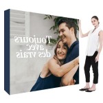 Personalized 10' Straight Fabric Pop Up Display (Graphic Only)
