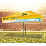 10x20 TENT VALANCE BANNER with Logo