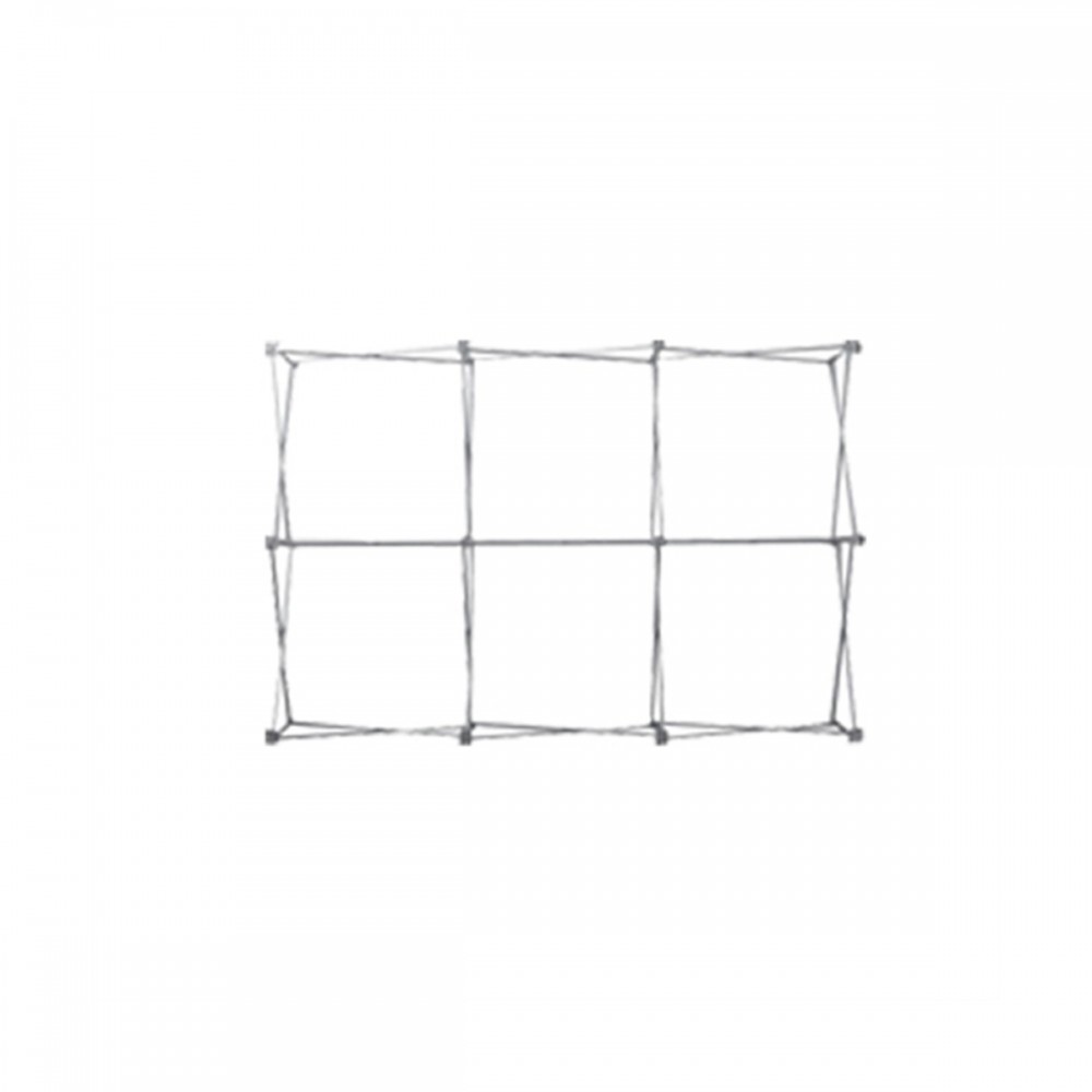 7.5ft Table Top Fabric Pop Up Display - Stand Only Logo Branded 7.5ft Table Top Fabric Pop Up Display - Stand Only Logo Branded