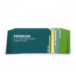 Premium Full Color Table Cover & Throw, 4 Sided(6' x 2.5') with Logo
