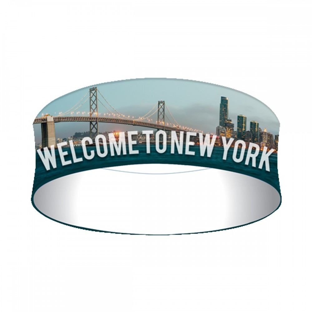 Logo Branded Hanging Banner - 10 ft. Circle 36 in. Logo Branded Hanging Banner - 10 ft. Circle 36 in.