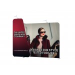 Custom Imprinted 10ft Overlap Wave Display Group - Type A