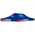 Logo Branded 10x20 Pop Up Tent Top W/ Full Digital Dye Sub