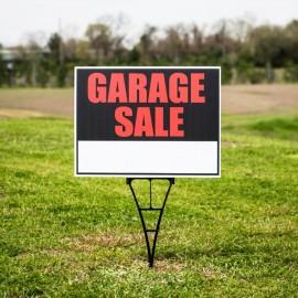 Spider Stake For Yard Sign with Logo