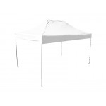 Logo Branded V3 Premium Aluminum Tent Frame w/ White Top (10'x15')