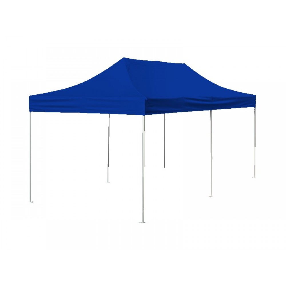Custom Imprinted V3 Premium Aluminum Tent Frame w/ Blue Top (10'x20') Custom Imprinted V3 Premium Aluminum Tent Frame w/ Blue Top (10'x20')