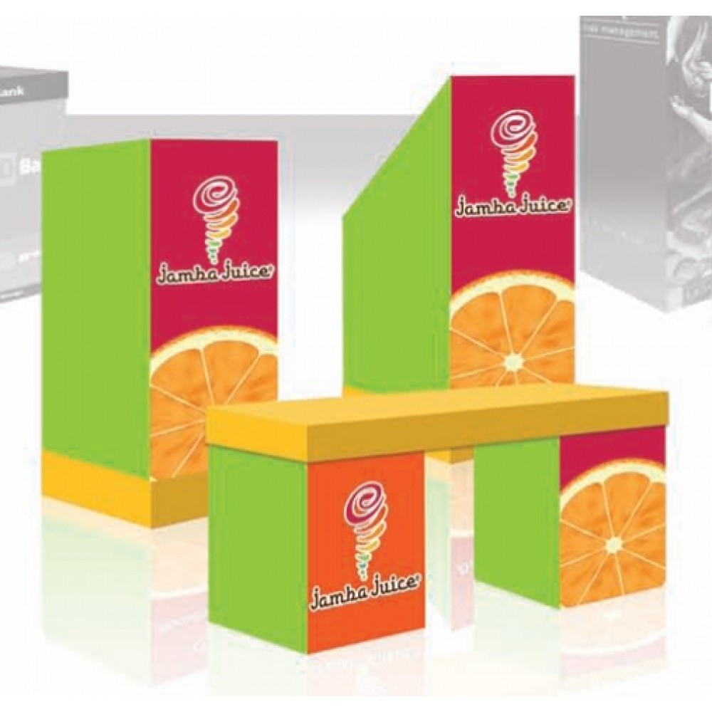 Custom Printed Trade Show Display Cube Table (22"x22"x24") Custom Printed Trade Show Display Cube Table (22"x22"x24")