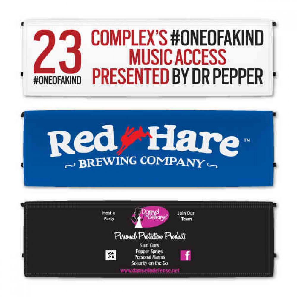 Pair of 10' Skirts for Vinyl Tent/ Outdoor Canopy - 2 Color Logo Branded Pair of 10' Skirts for Vinyl Tent/ Outdoor Canopy - 2 Color Logo Branded