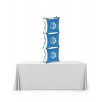 Logo Branded 1x3 Micro GeoMetrix Table Top Display package (12.60" x 12.60")