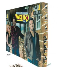 90" x 118" Pop-Up Fabric Wall System (Full Wrap) with Logo  90" x 118" Pop-Up Fabric Wall System (Full Wrap) with Logo